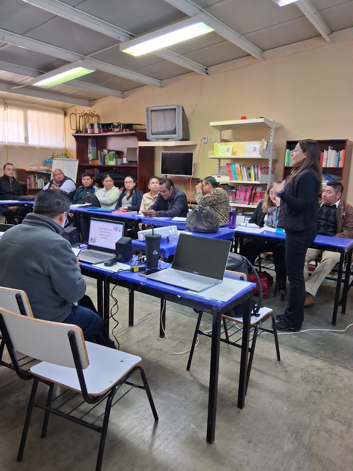 La Zona 02 de Telesecundarias lleva a cabo la V Sesión de Consejo Técnico